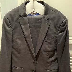 Gray Express Producer Modern Fit Suit - Like New